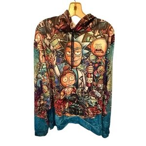 Rick & Morty Hoody‎ Shirt
